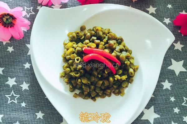 自制酸缸豆的做法图解4
