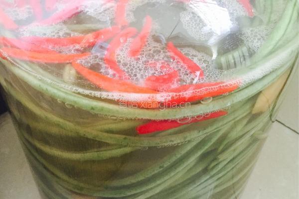 自制酸缸豆的做法图解3