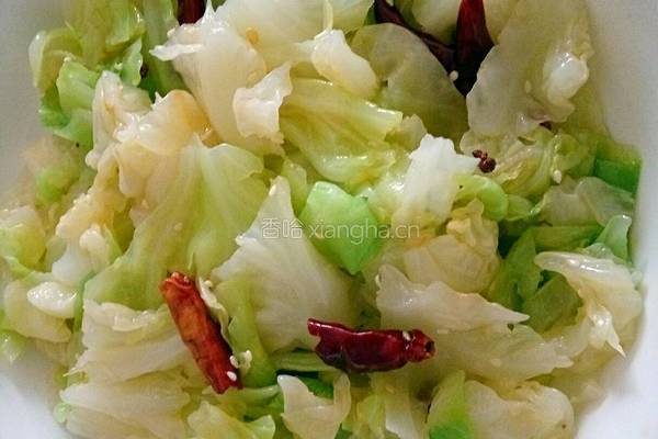 凉拌圆白菜的做法图解7