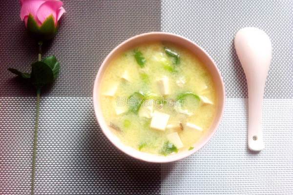 香菇豆腐汤