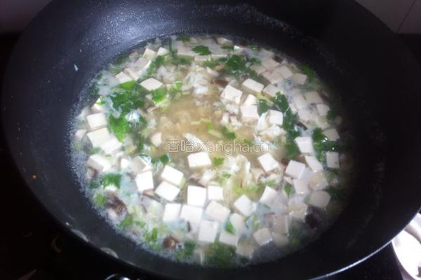 香菇豆腐汤的做法图解9