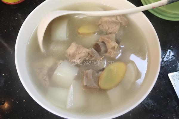 萝卜排骨汤的做法图解8