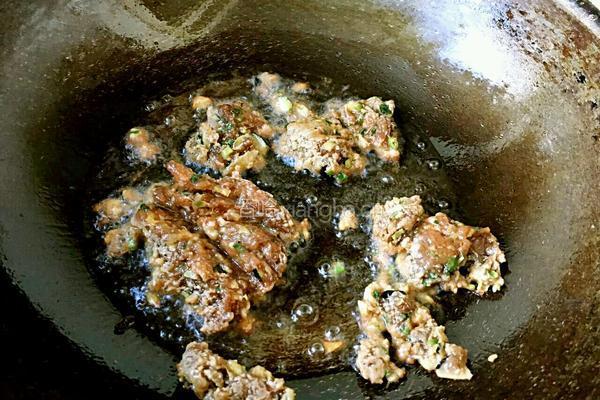 三色豆腐臊子的做法图解4