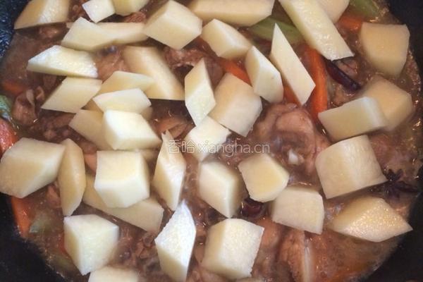 土豆炖鸡块的做法图解8