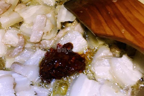 川味蒜苗回锅肉的做法图解7