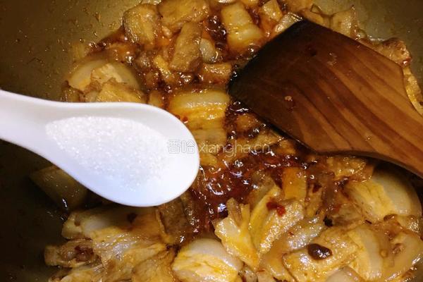 川味蒜苗回锅肉的做法图解8