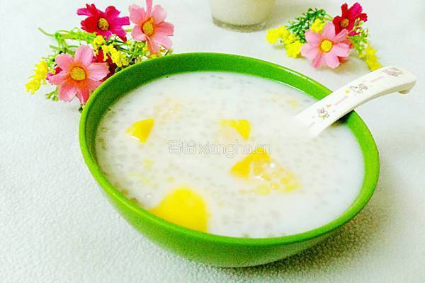 芒果西米露的做法图解6