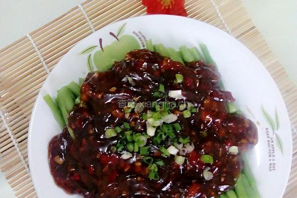 蒜蓉剁椒豇豆的做法图解9