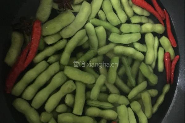 盐水香辣毛豆的做法图解6