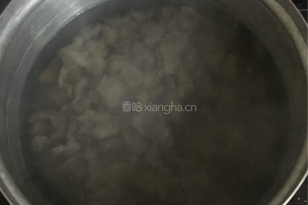 牛滑汤（牛片汤）的做法图解4