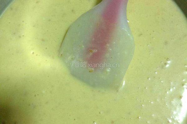 杏仁芝麻蒸蛋糕的做法图解6