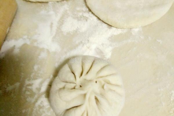 韭菜猪肉馅烙饼的做法图解4