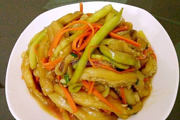 凉拌茄子的做法图解6