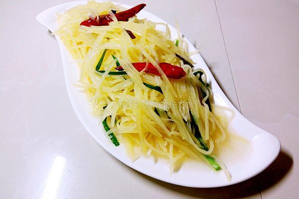 韭菜土豆丝的做法图解11