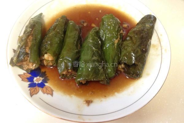 瘦肉酿青椒