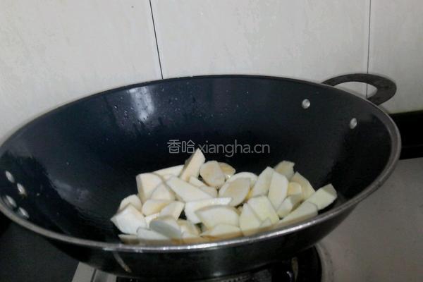 红烧茭白的做法图解3