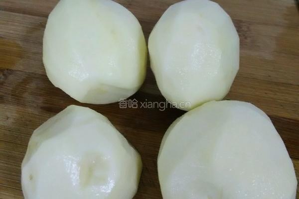 香煎土豆片（孜然味）的做法图解1