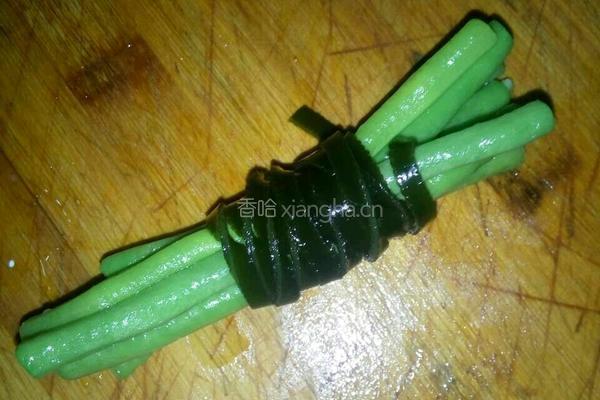 凉拌豆卷的做法图解5