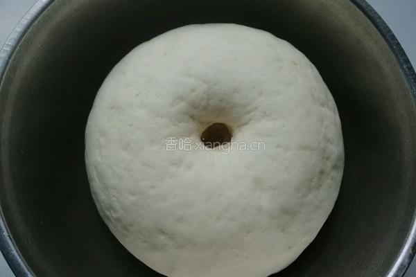 奶香向日葵馒头的做法图解4