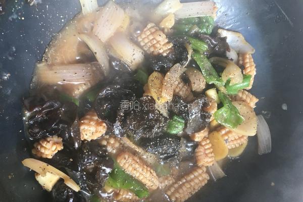 洋葱爆鱿鱼的做法图解8