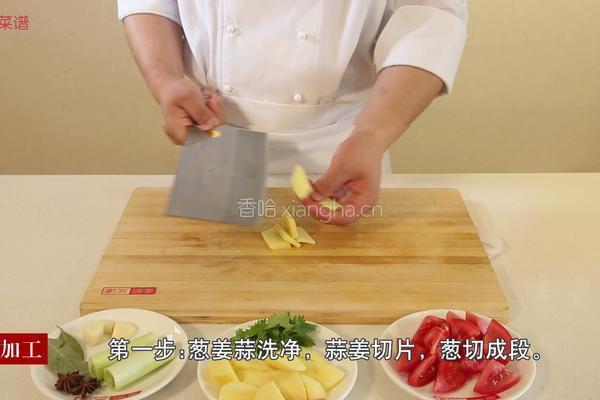 土豆西红柿炖牛腩的做法图解2