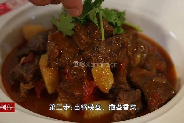 土豆西红柿炖牛腩的做法图解8