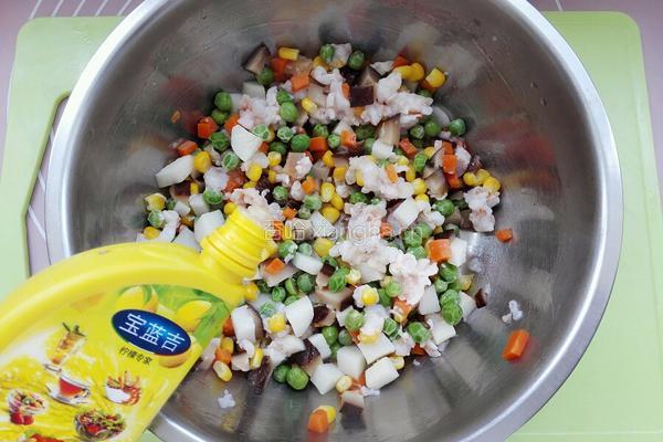 虾仁五色菜饼的做法图解5