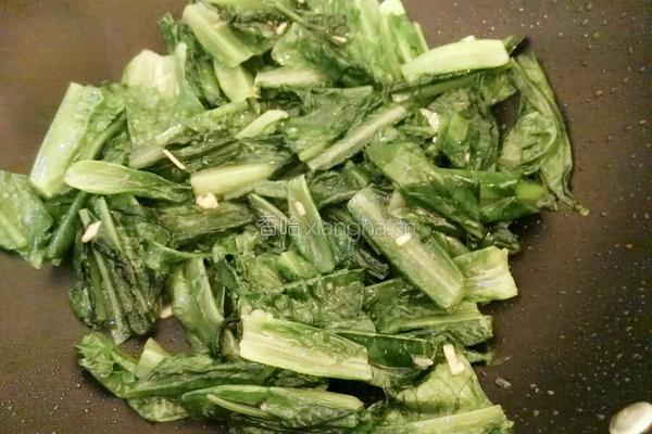 清炒麦菜的做法图解7
