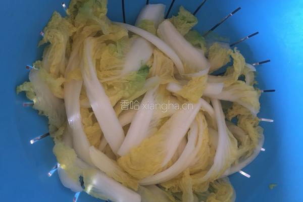 凉拌娃娃菜～山胡椒味的做法图解4