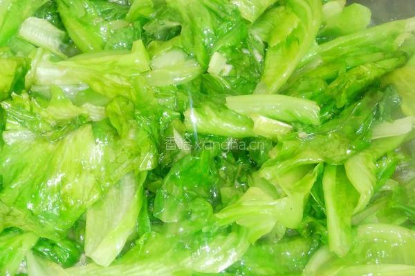 蒜蓉生菜的做法图解3