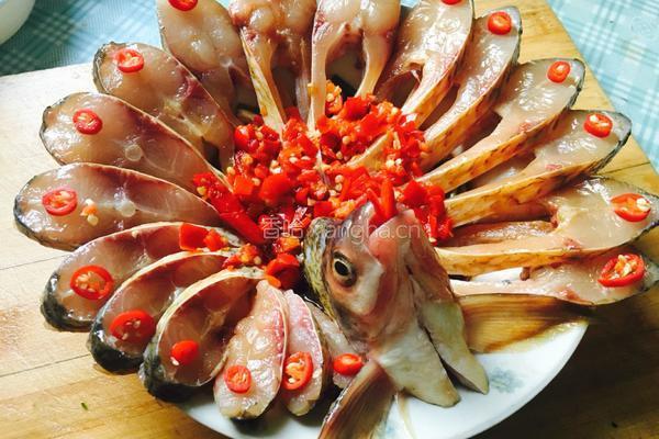 孔雀开屏鱼的做法图解5