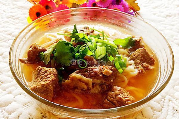 牛肉面的做法图解12