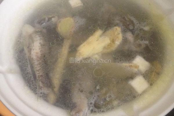 黄芪沙参白茯苓芡实薏米鱼汤的做法图解4