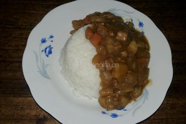 猪肉咖哩饭