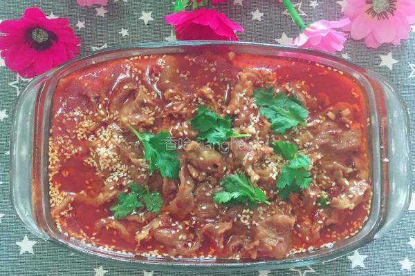 水煮肉片的做法图解8