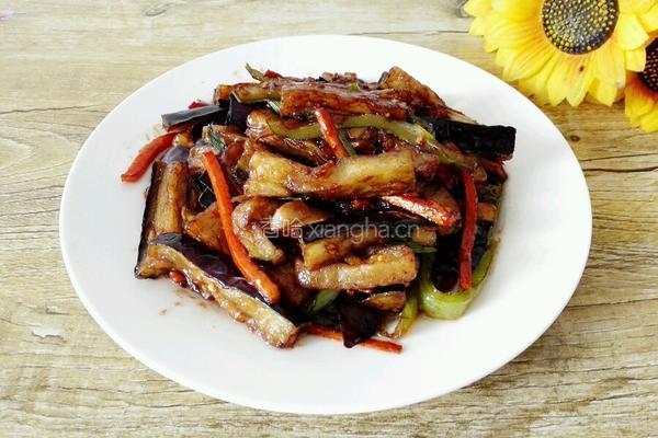 鱼香茄条的做法图解10