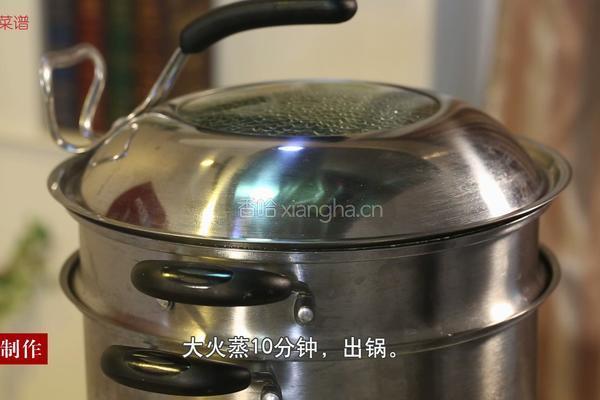 蒜蓉粉丝娃娃菜的做法图解9