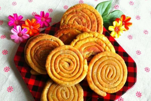 芒果玉米面饼的做法图解8