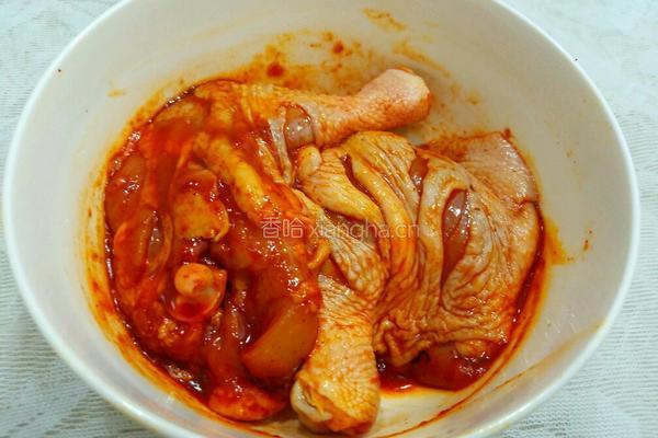 新奥尔良烤鸡腿的做法图解4