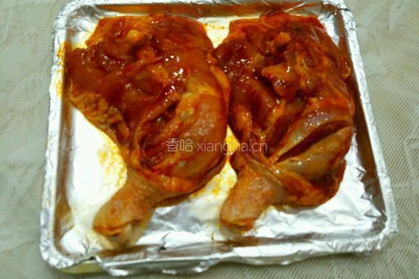 新奥尔良烤鸡腿的做法图解5