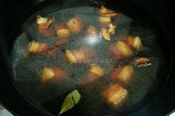 红烧粉丝五花肉的做法图解6