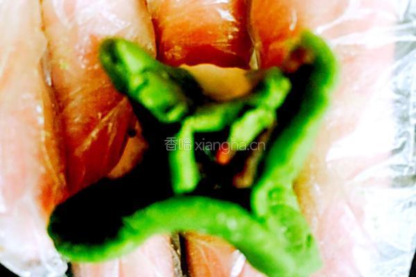 豆沙馅白菜馒头的做法图解5