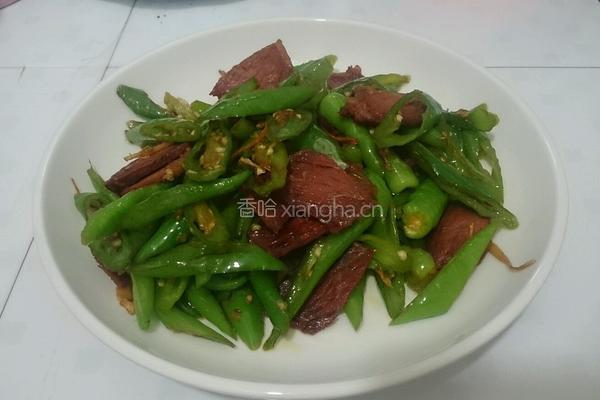 辣椒炒牛肉的做法图解6