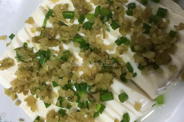 凉拌豆腐的做法图解6