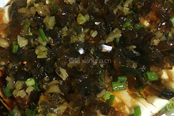 凉拌豆腐的做法图解8