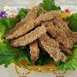 芝麻香脆鸡排的做法[图]