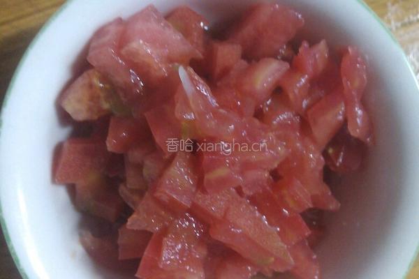 茄子打卤面的做法图解1