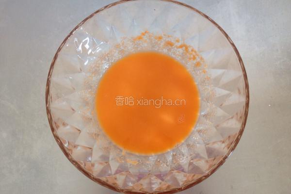 胡萝卜吐司的做法图解1