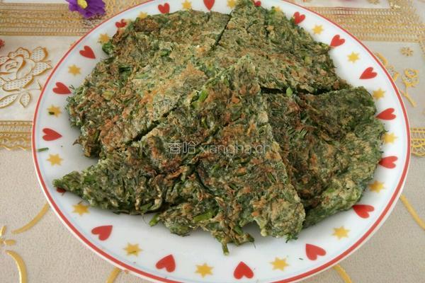 茴香鸡蛋饼的做法图解8