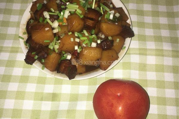 红烧肉烩土豆的做法图解10